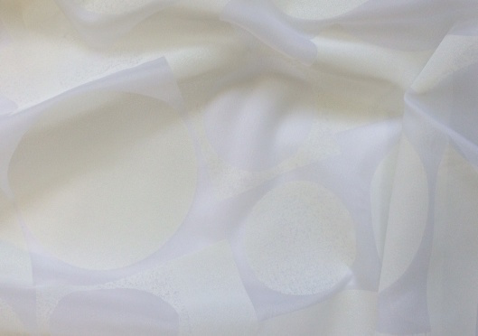 Gallery image for Deco White Sheer