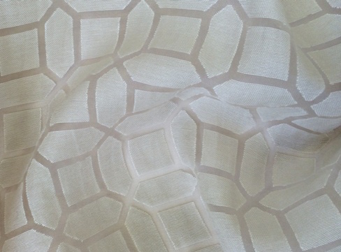 Gallery image for Ivory Octagon Sheer