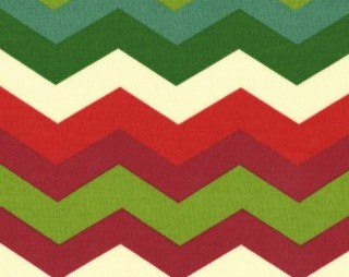 Gallery image for Red/Green Chevron