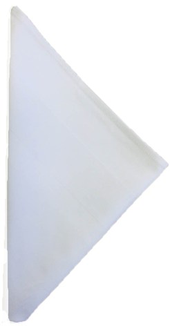 Gallery image for White Satin Banded