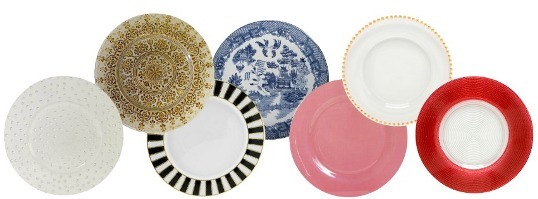 Gallery image for Place Plate/Chargers