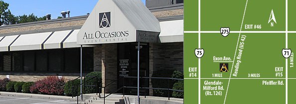 Directions to All Occasions Event Rental