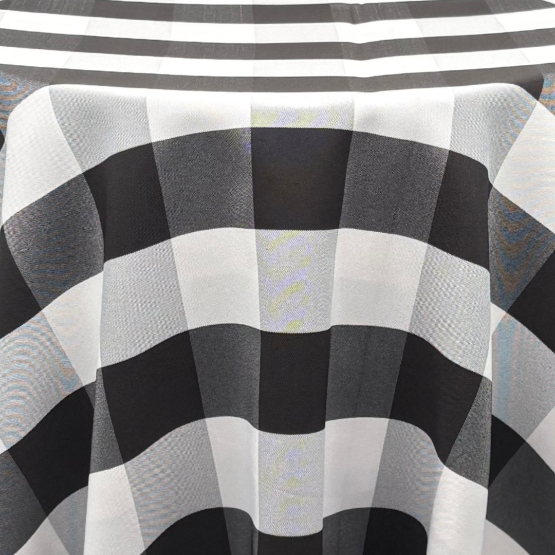 Gallery image for Black & White Check Large