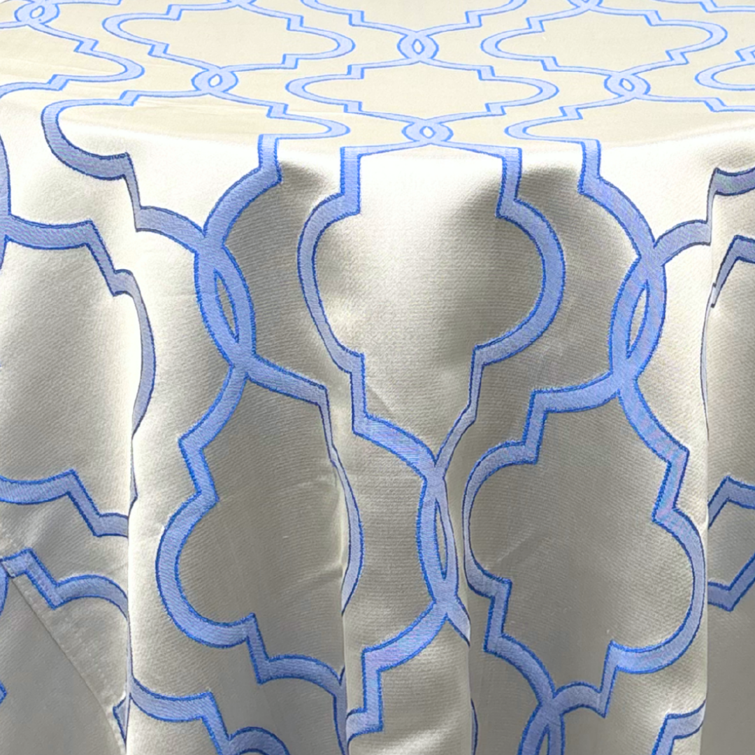 Gallery image for Blue Quatrefoil