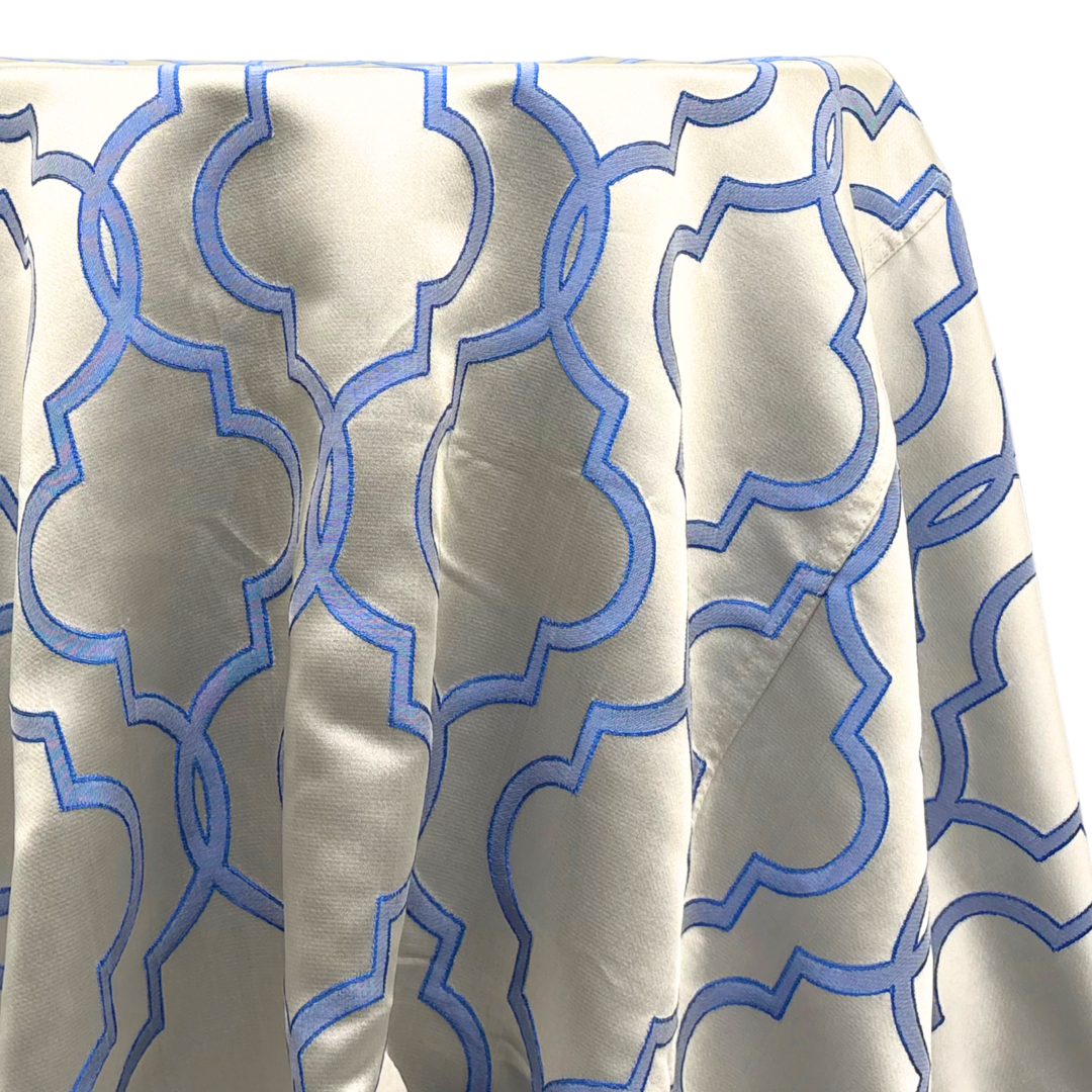 Gallery image for Blue Quatrefoil