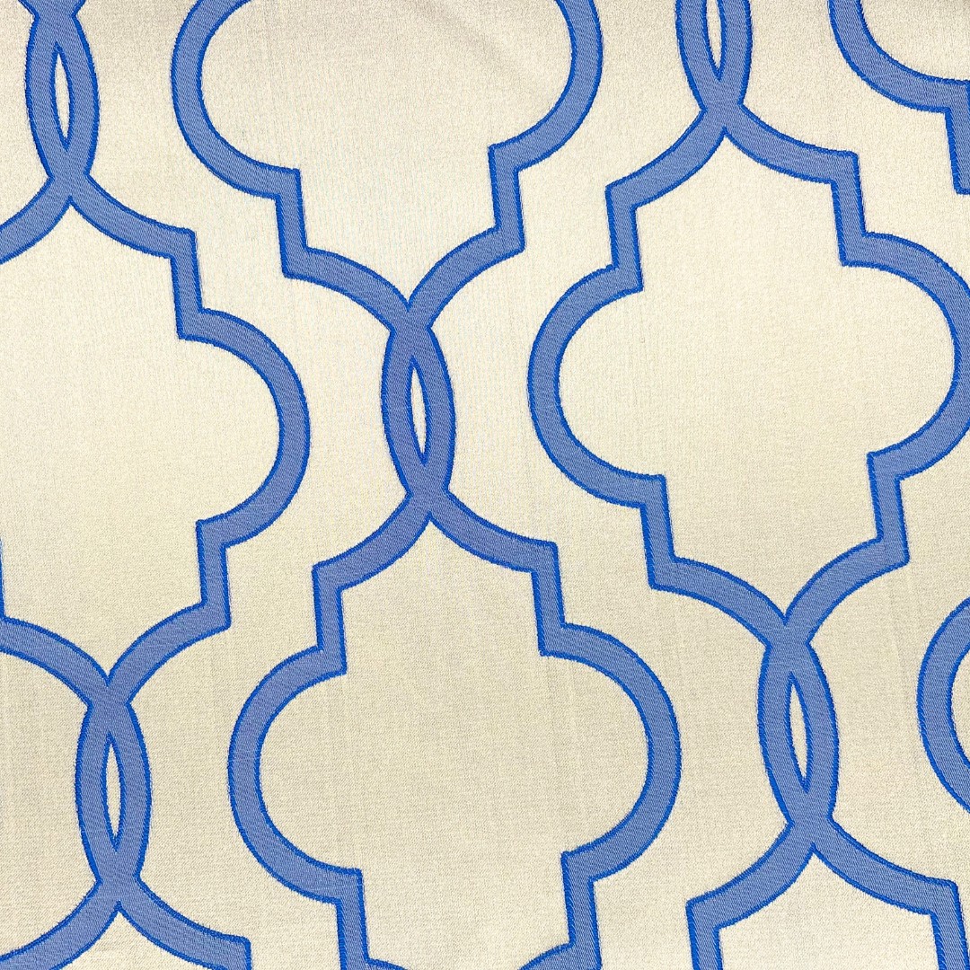Gallery image for Blue Quatrefoil
