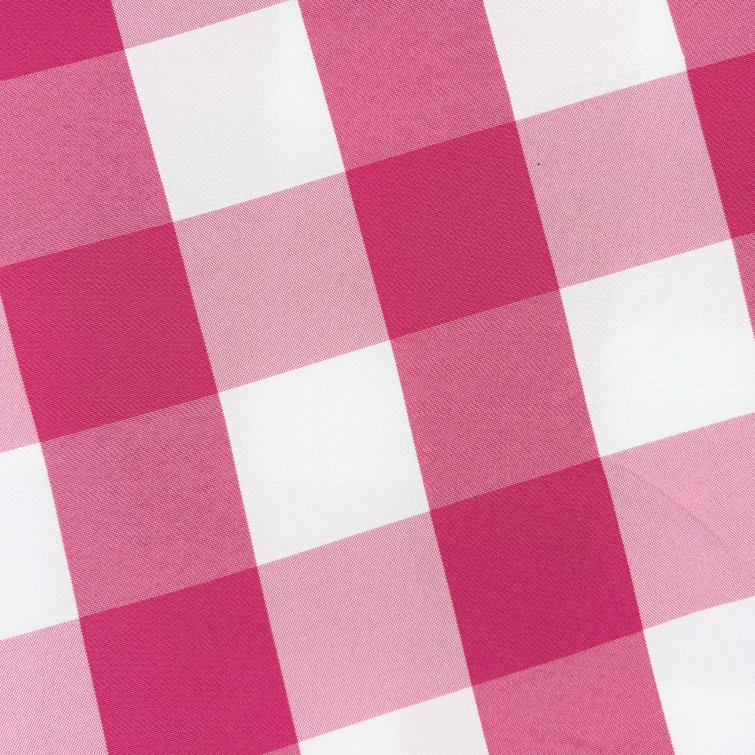 Gallery image for Fuchsia & White Check Large