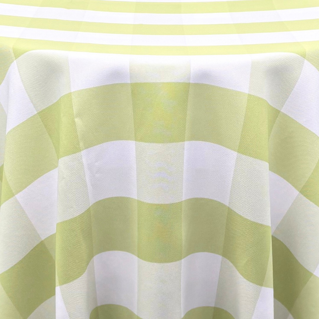 Gallery image for Green & White Kiwi Check Large