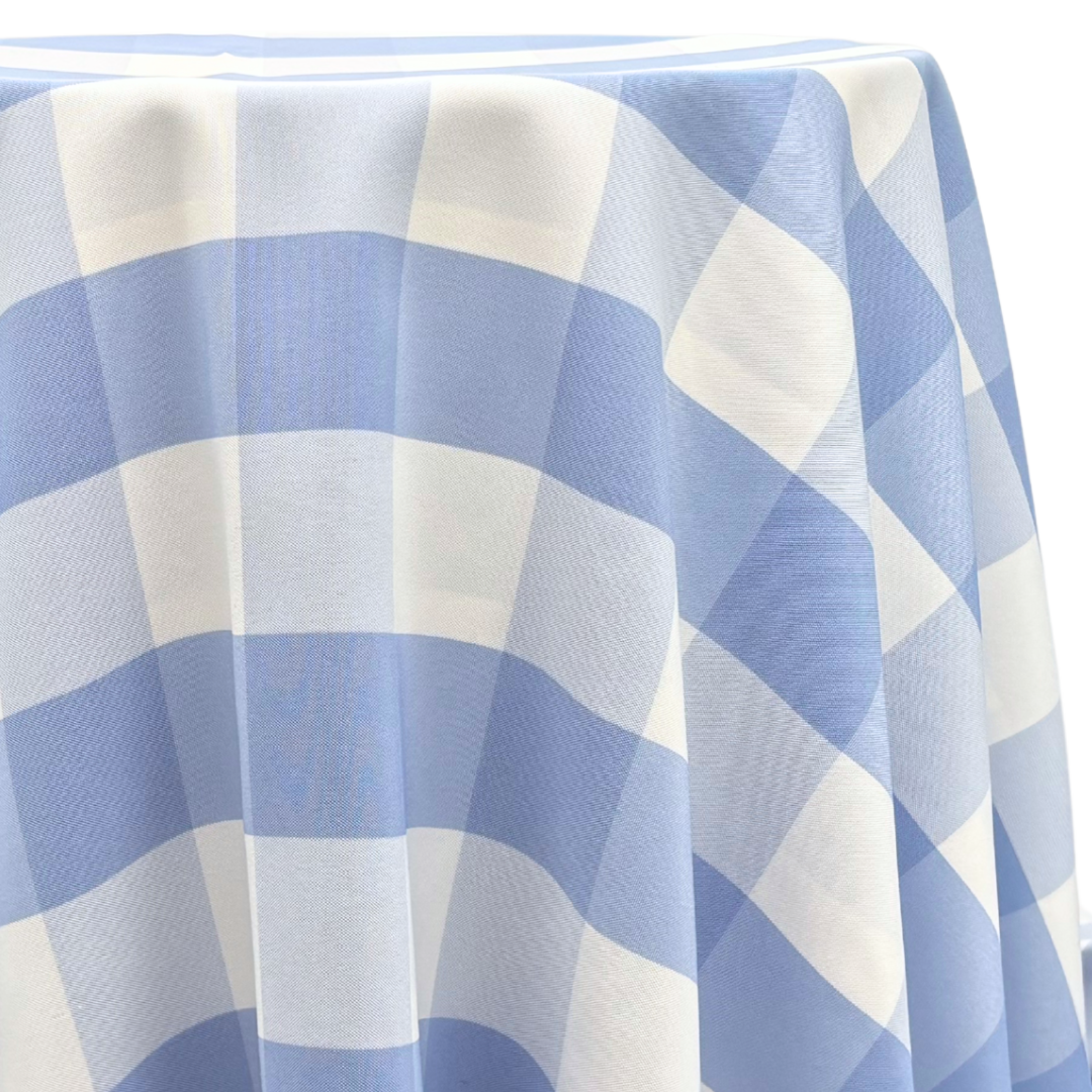 Gallery image for Light Blue & White Check Large