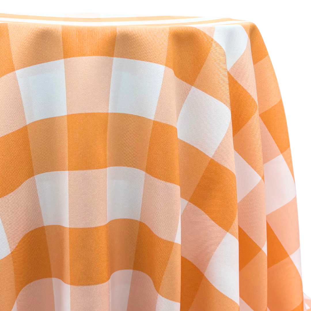 Gallery image for Orange & White Check Large