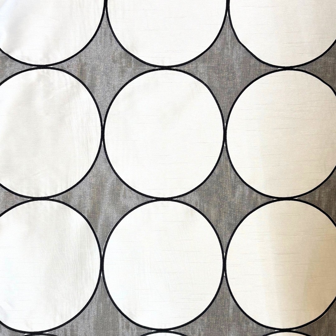 Gallery image for White Circle Sheer